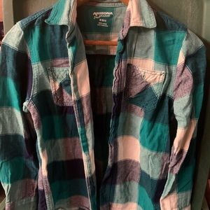 Medium boys flannel